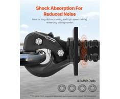 VEVOR Pintle tipo vilkiko vilkimas su 2.5-3 cm kilpa
