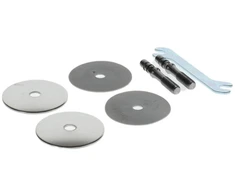 Villeroy &amp; Boch fiksuotų vyrių rinkinys, chromas