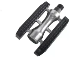 Vintažiniai plieniniai guminiai pedalai