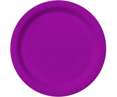 Violetinės lėkštės 23 cm – Šventinė dekoracija