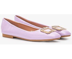 Violetinės Rhonda balerinos
