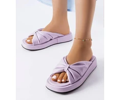 violetinės šlepetės
