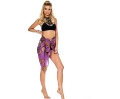 Violetinės spalvos Pareo