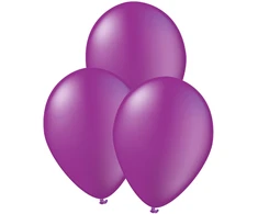 Violetiniai balionai – Vakarėlio dekoracija