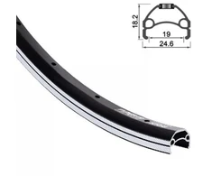 VIPER ratlankis 28'' 622x19 juodas 32 skylutės