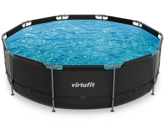 VIRTUFIT APVALUS BASEINAS 366 CM SU FILTRO SIURBLIU