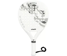 VIRTUFIT HIBRIDINĖ PADEL RAKETĖ - BALTA-PILKA