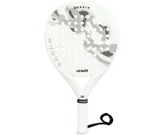 VIRTUFIT HIBRIDINĖ PADEL RAKETĖ - BALTA-PILKA