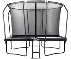 VIRTUFIT PREMIUM TRAMPLINAS SU APSAUGINIU TINKLU 213 x 305 CM