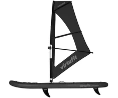 Virtufit SUP lenta Surfer 305 su bure ir priedais, juoda