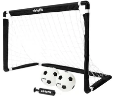 VIRTUFIT VAIKIŠKŲ FUTBOLO VARTŲ KOMPLEKTAS SU 2 KAMUOLIAIS IR POMPA - FUTBOLO VARTAI - 92