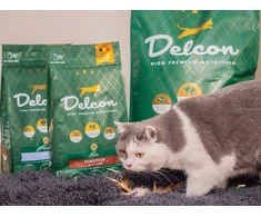 Delcon Visavertis begrūdis pašaras suaugusioms katėms su virškinimo problemomis / 8,75 kg