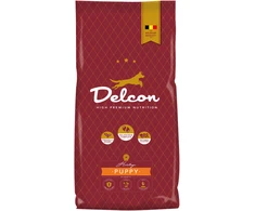 Delcon Visavertis pašaras mažiems šuniukams PUPPY, didelių veislių šunims / 3kg