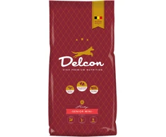 Delcon Visavertis pašaras šunims senjorams SENIOR MINI, mažų veislių / 12 kg