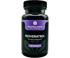 VitalHarmony Resveratrol 250 mg - 30 kapsulių