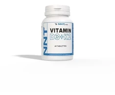 Vitaminas D3 + K2 NNT Labs 60 tablečių