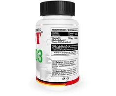 MST Vitaminas D3 5000IU 120 Minkštųjų želatinos kapsulių
