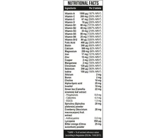 Vitaminų ir mineralų kompleksas MST Vitamin Kick 60 tablečių