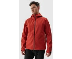 Vyriška 4F“ raudona softshell striukė su gobtuvu