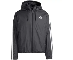 Vyriška adidas Essentials Climawarm 3-Stripes striukė su gobtuvu, juoda JM4042