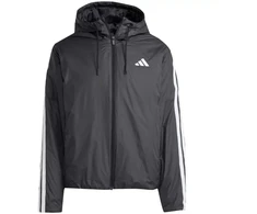 Vyriška adidas Essentials Climawarm 3-Stripes striukė su gobtuvu, juoda JM4042