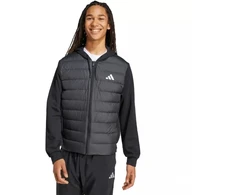 Vyriška adidas Essentials Climawarm hibridinė pūkinė striukė su gobtuvu, juoda KA5251