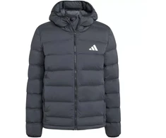 Vyriška adidas Helionic Climawarm tamprumo striukė su gobtuvu, juoda JN2114