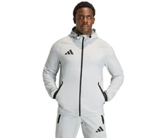 Vyriška adidas Tiro 26 kelioninė striukė nuo vėjo, šviesiai pilka KD3336