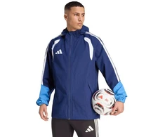 Vyriška adidas Tiro 26 lietaus striukė, tamsiai mėlyna JY8963