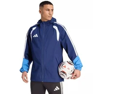 Vyriška adidas Tiro 26 lietaus striukė, tamsiai mėlyna JY8963