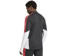 Vyriška adidas Tiro 26 Varžybų treniruočių palaidinė, juoda, balta ir raudona KA7560