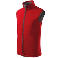 Vyriška dviejų sluoksnių softshell liemenė Adler Vision, raudona