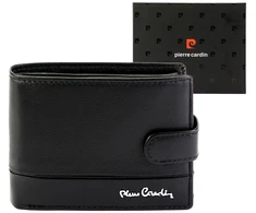 Vyriška odinė piniginė Pierre Cardin YS605 324A juoda
