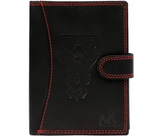 Vyriška odinė piniginė su užsegimu 10,5×13 cm Money Keeper – kasdienai