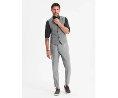 Vyriška pilka liemenė slim fit