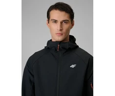 Vyriška softshell striukė 4F, juoda