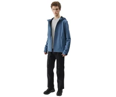 Vyriška softshell striukė 4F M324 su NeoDry membrana, džinsinė