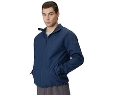 Vyriška softshell striukė 4F M548 tamsiai mėlyna 4FWSS26TSOFM548 31S