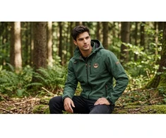 Vyriška softshell striukė Geographical Norway Tolympia, žalia