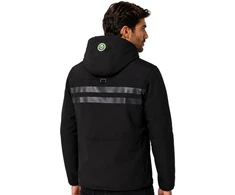 Vyriška softshell striukė Geographical Norway, juoda ir žalia