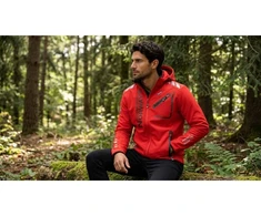 Vyriška softshell striukė Geographical Norway Royaute, raudona ir juoda