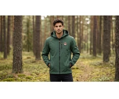 Vyriška softshell striukė Geographical Norway Tolympia, žalia