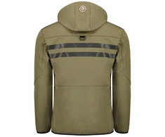 Vyriška softshell striukė Geographical Norway, chaki ir oranžinė