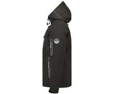 Vyriška softshell striukė Geographical Norway Taxillus DB 056, juoda
