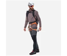 Vyriška softshell striukė su gobtuvu Millet Kamet XCS Light, slyvinė
