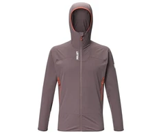 Vyriška softshell striukė su gobtuvu Millet Kamet XCS Light, slyvinė