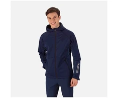 Vyriška softshell striukė su gobtuvu Rossignol, tamsiai mėlyna