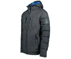 Vyriška striukė Geographical Norway Beachwood, tamsiai pilkai mėlyna