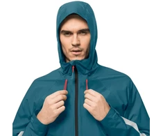 Vyriška striukė nuo vėjo Jack Wolfskin Morobbia 2L, mėlyna