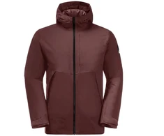 Vyriška striukė nuo vėjo Jack Wolfskin Tempelhof, bordo